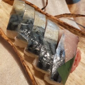 mackerel sushi 