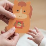 Preparing a New Year Money Gift for a Special Baby